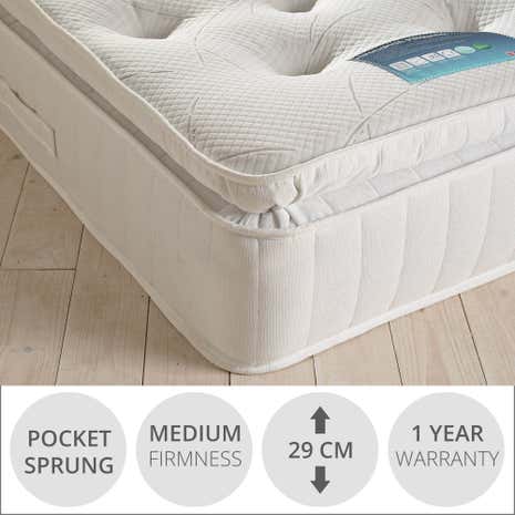 Mattresses Memory Foam Mattress Double Dunelm Goodrich Pillowtop Mattress Loz Exclusively Online