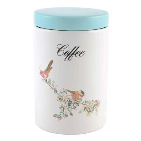 Beautiful Birds Coffee Storage Jar