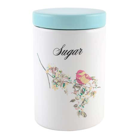 Beautiful Birds Sugar Storage Jar