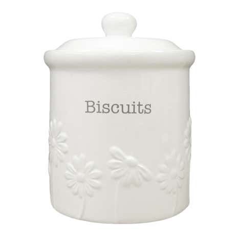 Daisy Biscuit Canister