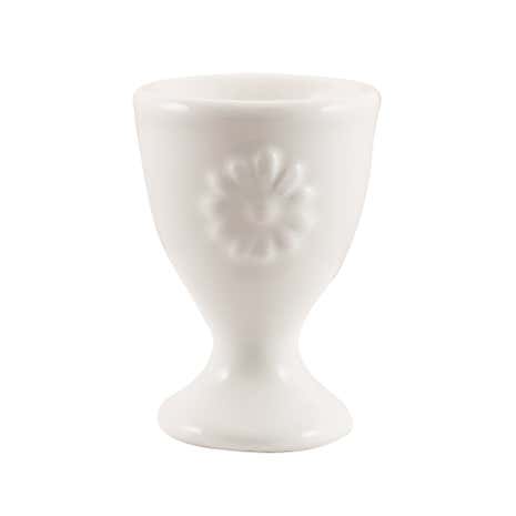 Daisy White Egg Cup
