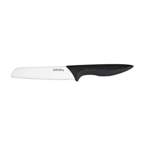 Infinity Ceramic Bread Knife 15cm Blade