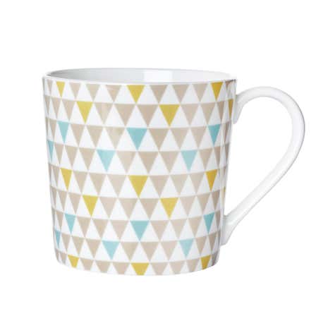 Geometric Triangle Mug