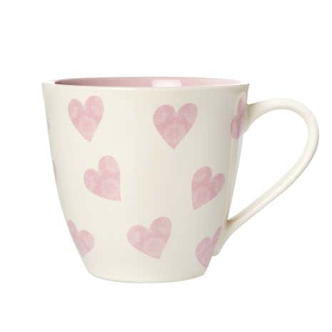 Pink Milton Heart Mug