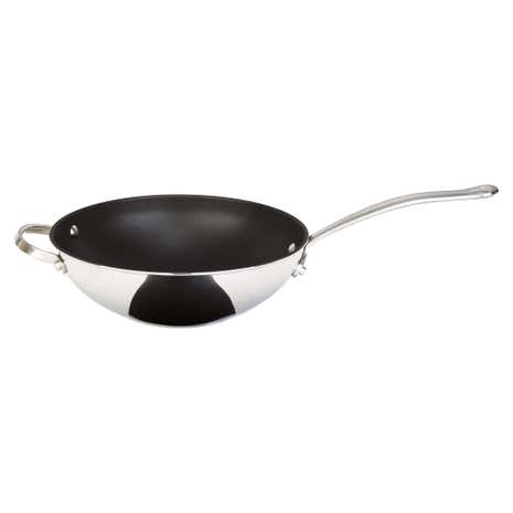 Prestige Stainless Steel Stir Fry Pan