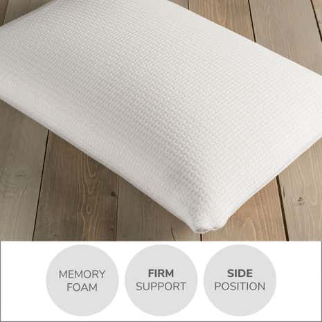 Rebound Memory Foam Firm-Support Pillow