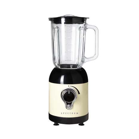 Spectrum Cream Glass Jar Blender