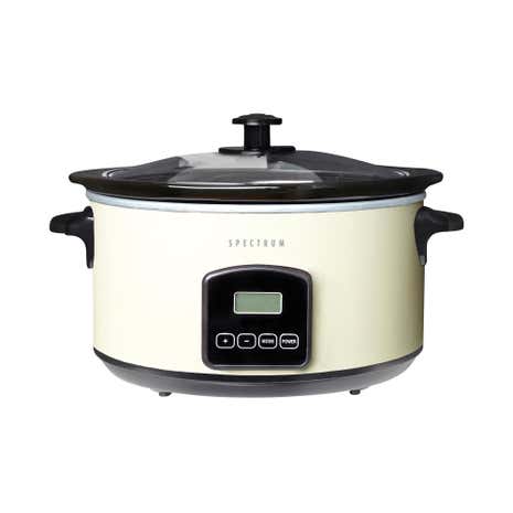 Spectrum Cream Digital Slow Cooker