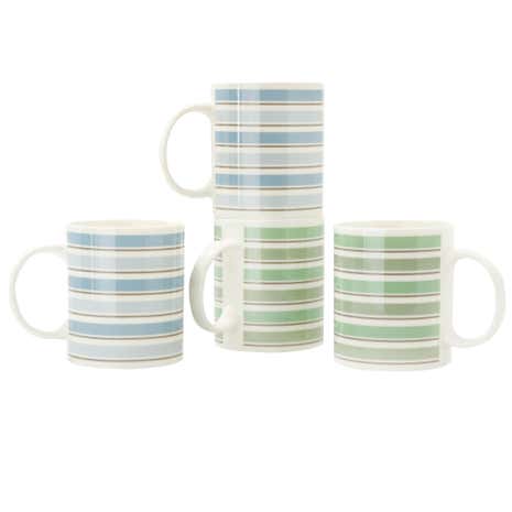 Pack of Four Watercolour Mugs