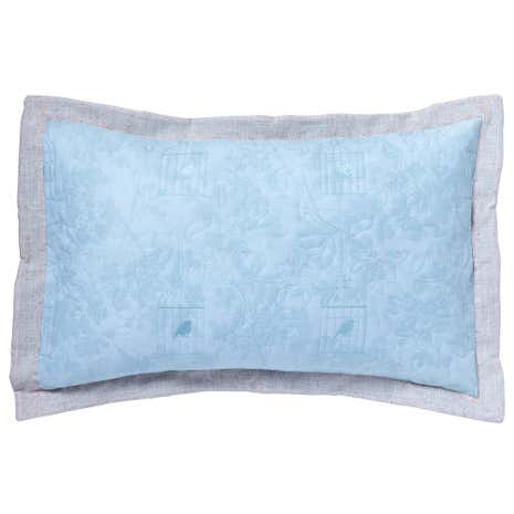 Evelyn Duck-Egg Pillow Sham