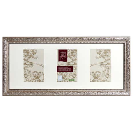 Champagne Ornate 3 Photo Frame
