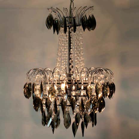 Sarah Chandelier Acrylic Drop Light Fitting