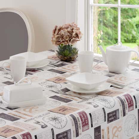 Tickets PVC Tablecloth
