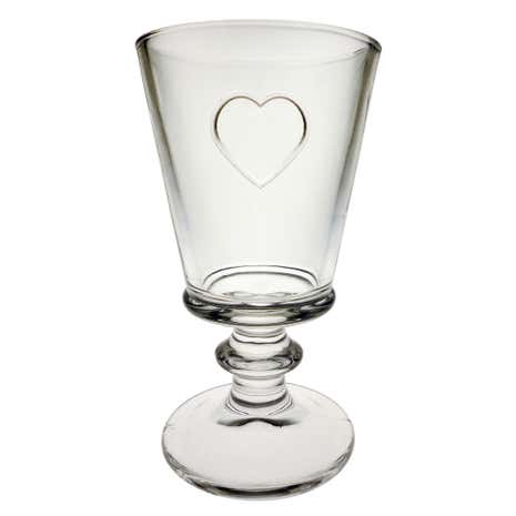 Country Heart Embossed Goblet