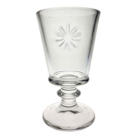 Daisy Embossed Goblet