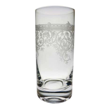 Etched Leaf Tumbler