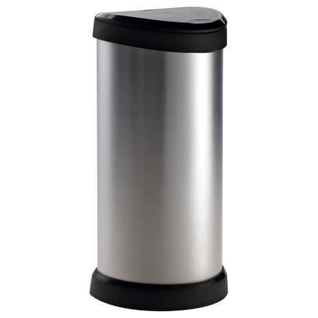 Curver Silver Deco 40 Litre Bin