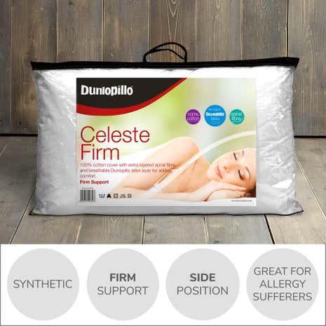 Dunlopillo Celeste Firm-Support Pillow