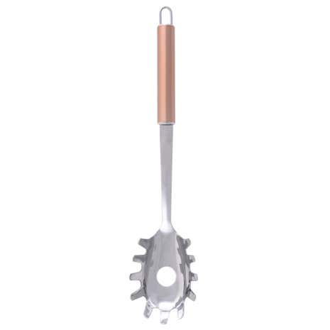 Copper Effect Spaghetti Server