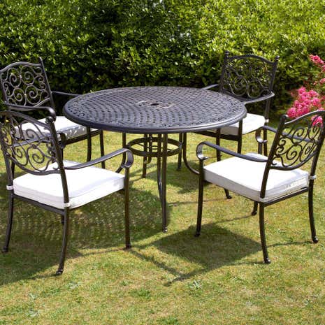 Versailles 4 Seat Garden Dining Set