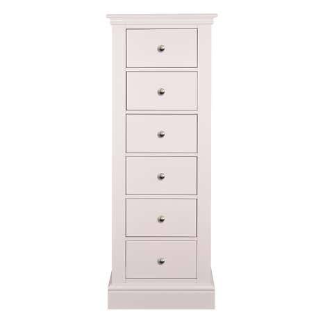 Blakely Cotton 6 Drawer Tallboy