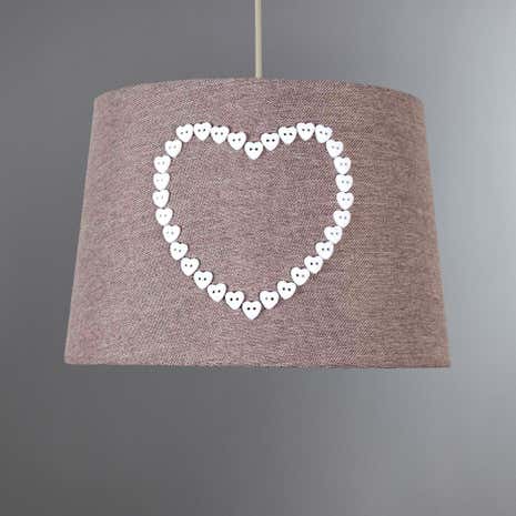 Amour Heart Button Shade