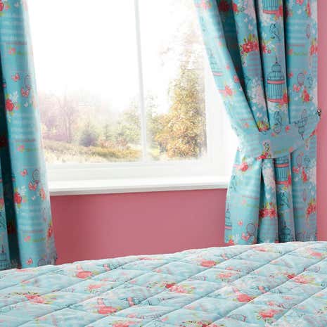 Belle Blackout Eyelet Curtains