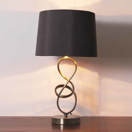 Calais Metal Twist Table Lamp