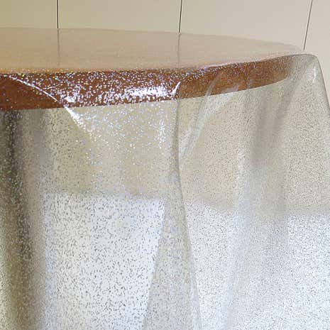 Glitter PVC fabric
