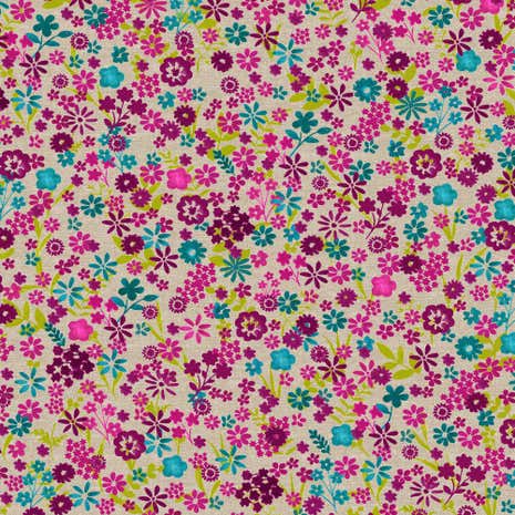 Ditsy Misty Moors PVC Fabric