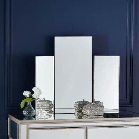 Glass Dressing Table Mirror