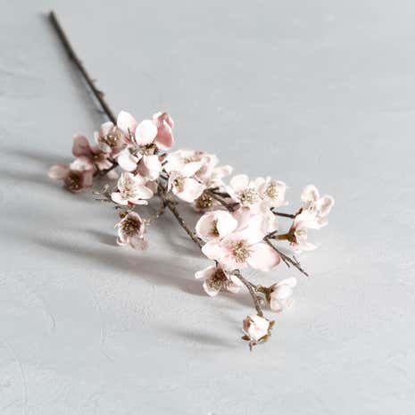 Pink Glitter Blossom Spray