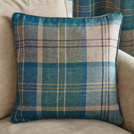 Hamish Teal Cushion