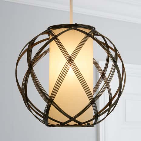 India Wire Frame Pendant