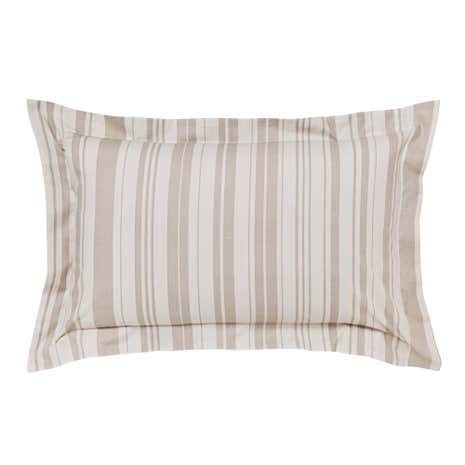 Laura Natural Jacquard Oxford Pillowcase