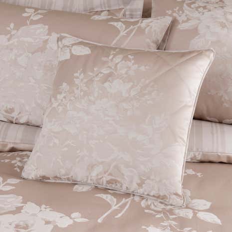 Laura Natural Jacquard Cushion
