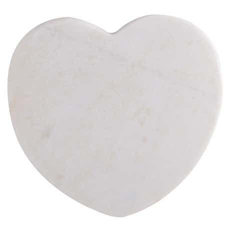 Heart-Shaped Marble Chopping Board