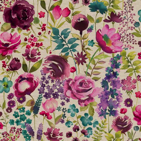 Misty Moors Floral Fabric