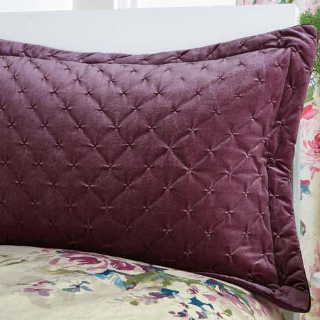 Misty Moors Plum Pillow Sham