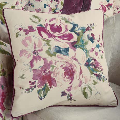 Misty Moors Plum Cushion