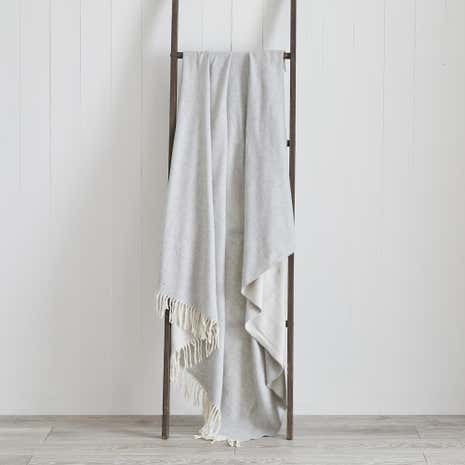 Plain Woollen Throw