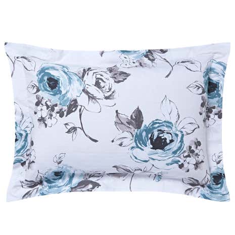 Pretty Vintage Duck Egg Oxford Pillowcase