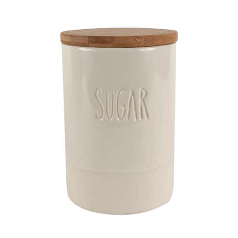 Simplicity Glaze Sugar Canister