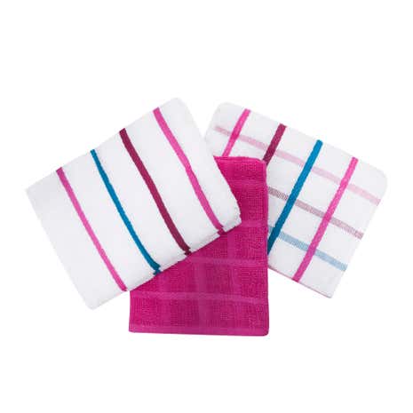 Pack of 5 Dusty Terry Tea Towels