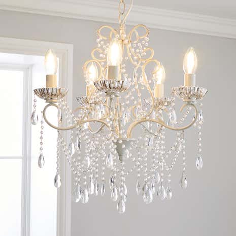 Tiffany Mercury Glass Light Fitting