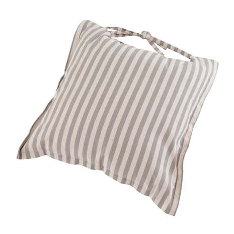 Linen Stripe Cushion Seat Pad