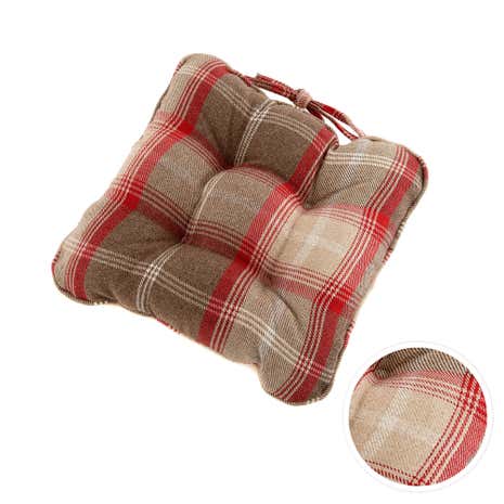 Highland Check Seat pad