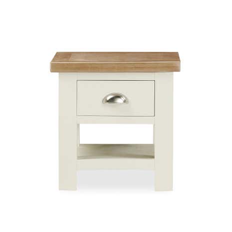 Wilby Cream Lamp Table