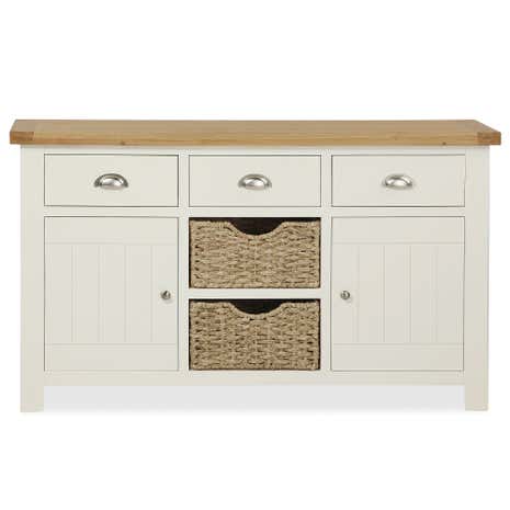 Wilby Cream Large Sideboard