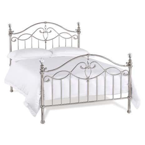 Catalina Shiny Nickel Bedstead